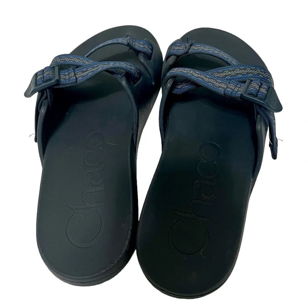 Chaco Men’s Blue & Gray Sandals size 12